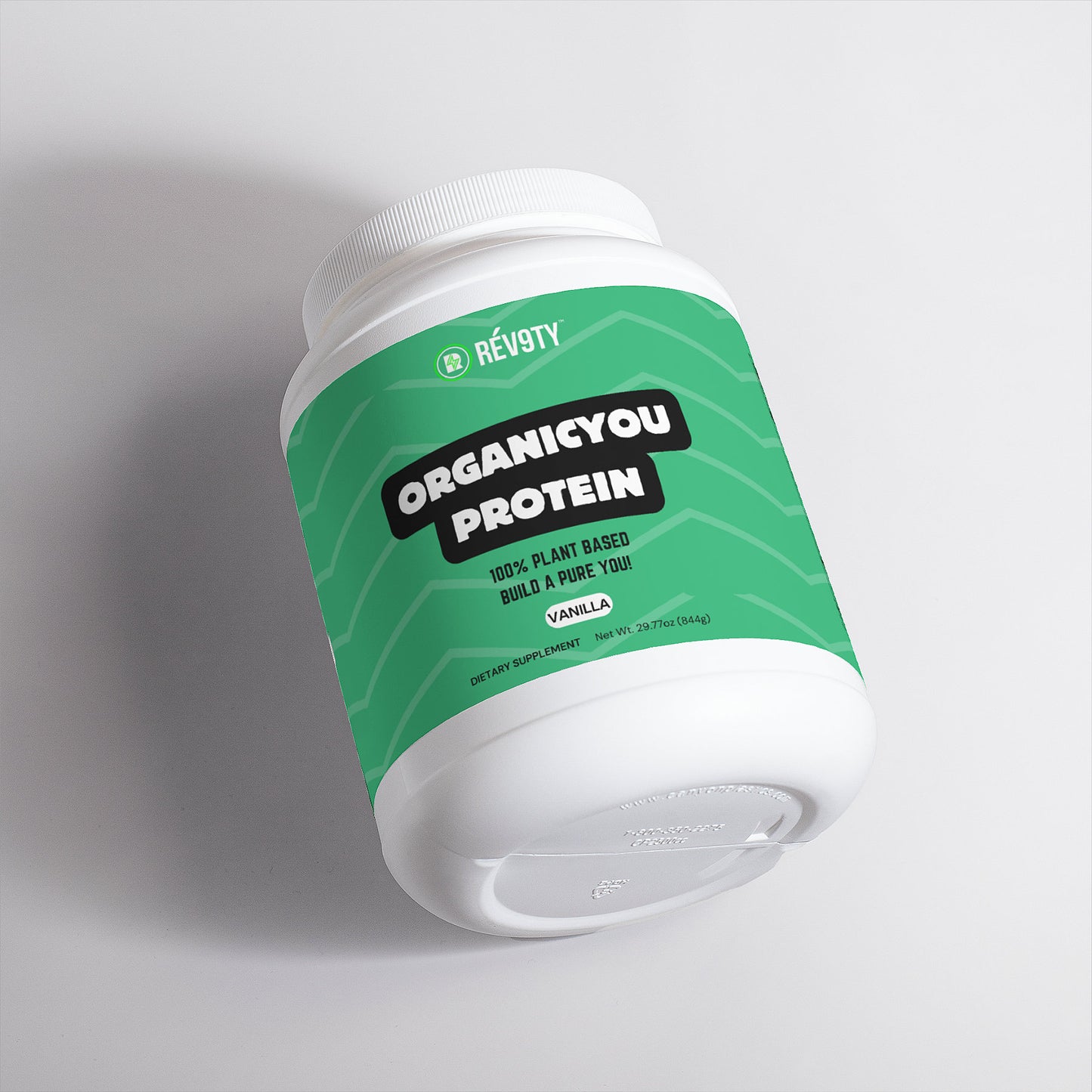 100% Plant Based Vanilla Whey Protein Powder